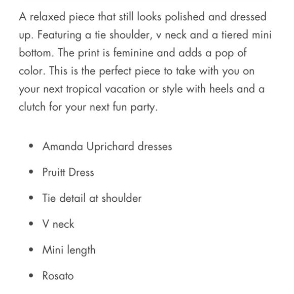 REVOLVE X Amanda Uprichard Pruitt Rosato Tiered Mini Dress Flowy SZ M Resort - Picture 16 of 16